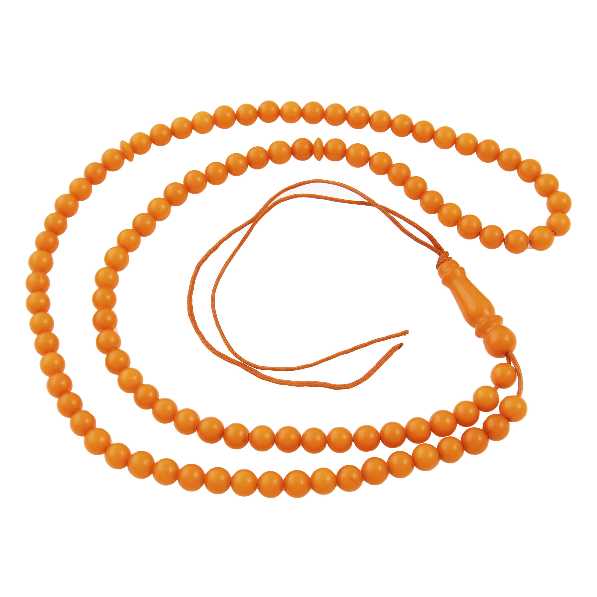 تسبیح بازرگانی میلادی مدل کهربا کد T_269