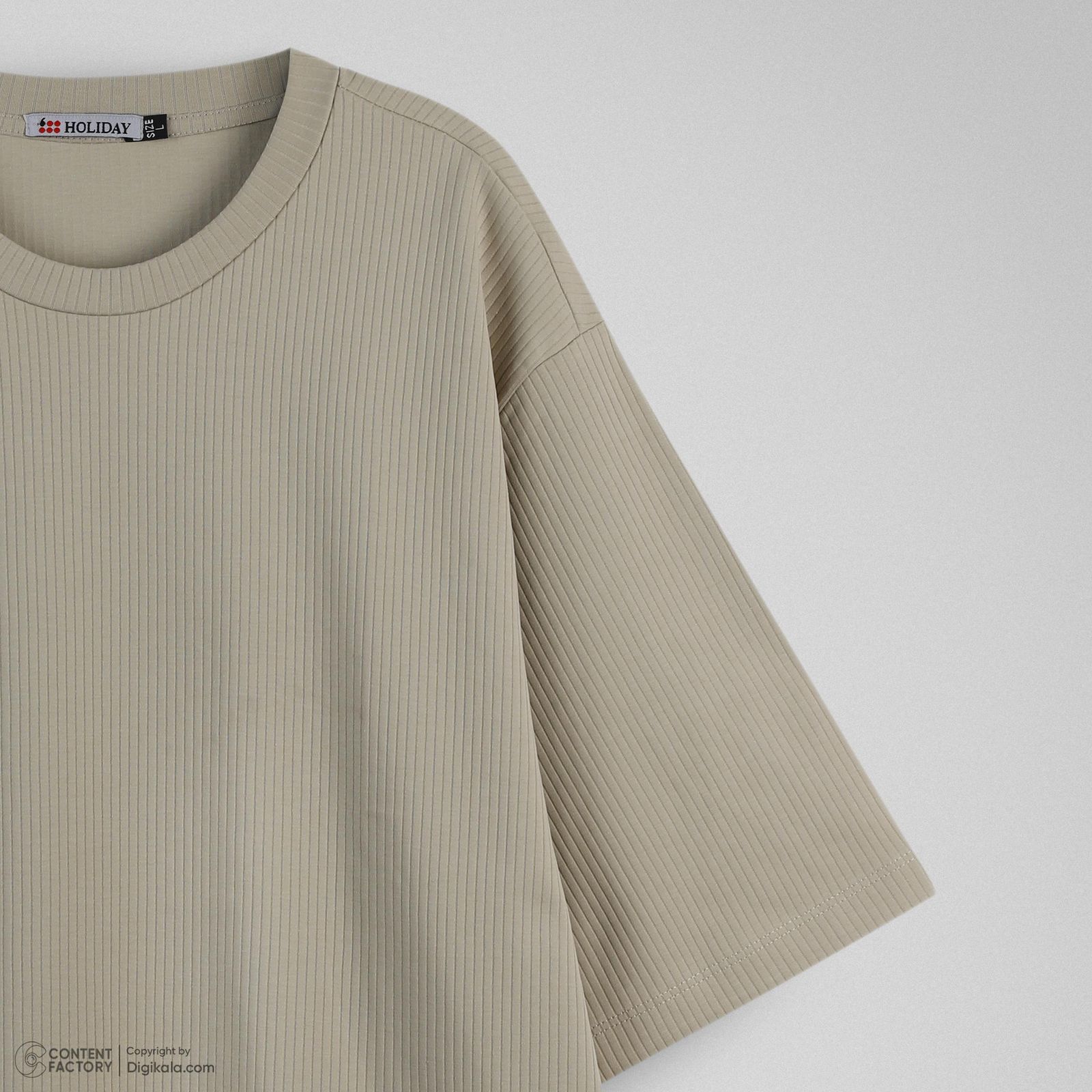 تی‌شرت آستین کوتاه مردانه هالیدی مدل D11304 -  - 6