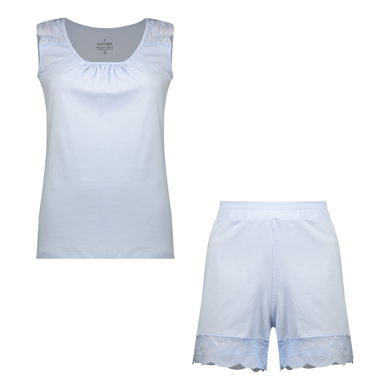 ست تاپ و شلوارک زنانه ناربن مدل 206