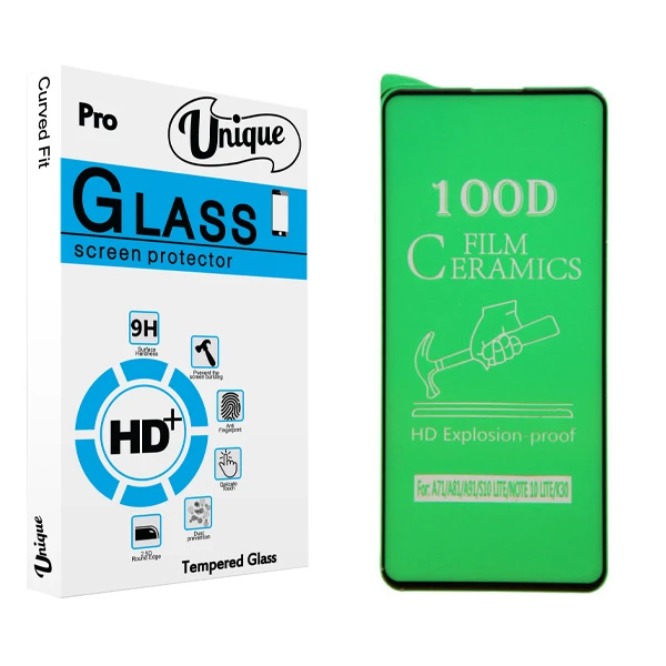 محافظ صفحه نمایش يونيک مدل +Clear مناسب برای گوشی موبایل شیائومی Redmi Note 9 pro