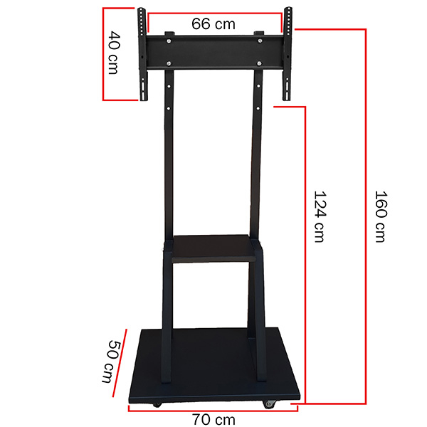 پایه ایستاده تلویزیون مدل KEEP 3280 PLUS مناسب برای 32 تا 80 اینچ