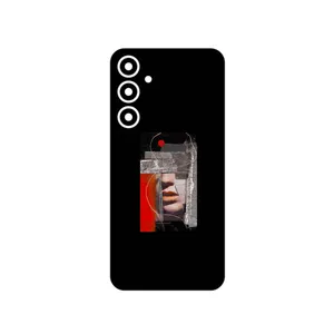 MAHOOT Collage of Mouth Cover Sticker for Samsung Galaxy S23 FE