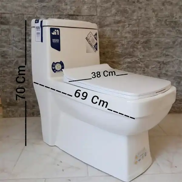 توالت فرنگی نگین برتر مدل آلفا