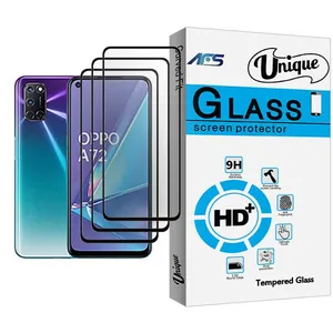 AFS Unique Glass MIX003 Screen Protector For Oppo A72 Pack Of 3