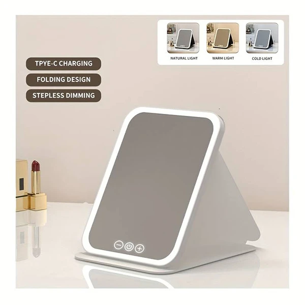 عکس شماره 3 : رینگ لایت آرایشی و آینه مدل 806