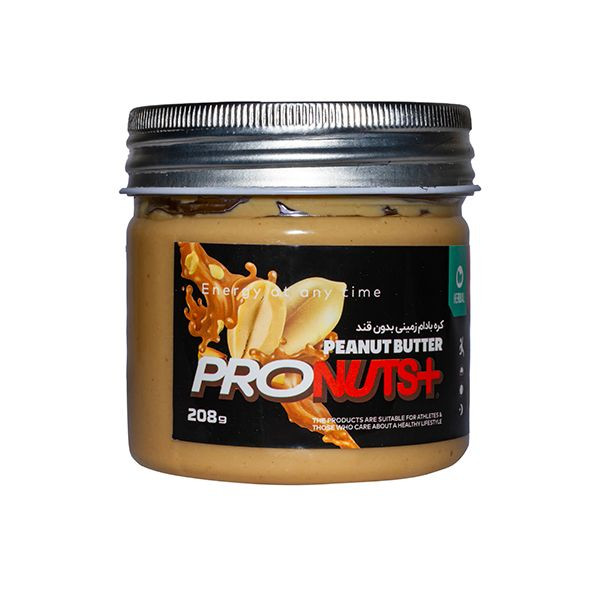 کره بادام زمینی زیرو پروناتسپلاس - 208 گرم