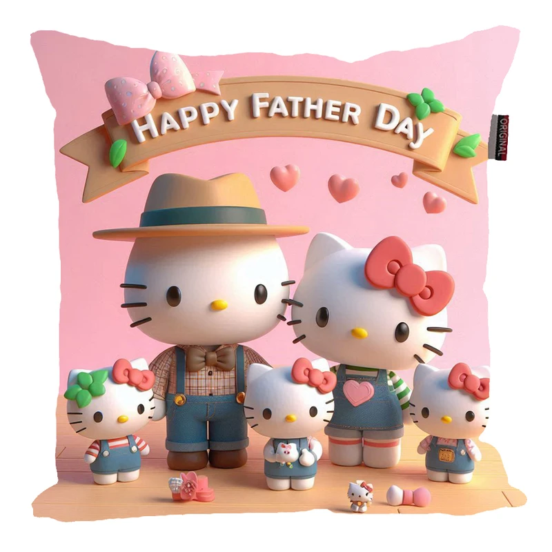 کوسن کودک پاد آفرین مدل کیتی طرح روز پدر کد 77