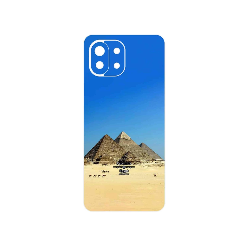 برچسب پوششی ماهوت مدل Pyramids of Egypt مناسب برای گوشی موبایل شیائومی 11 Lite 5G NE