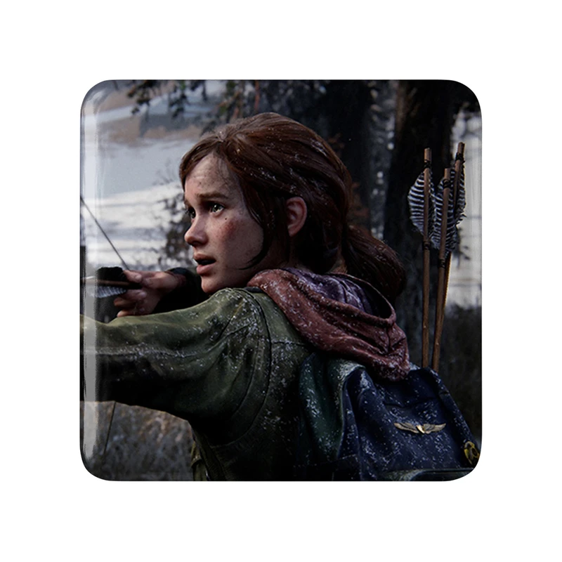 پیکسل خندالو طرح بازی د لست آف آس The Last Of Us مدل مربعی کد 30091