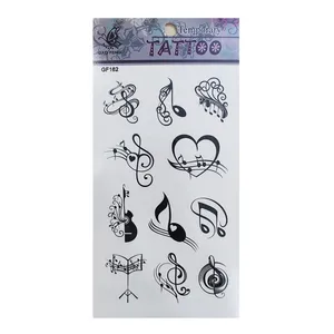 تتو موقت طرح موزیک کد 90