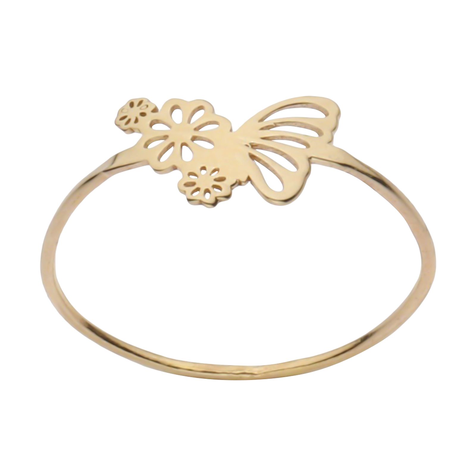 انگشتر طلا 18 عیار زنانه مایا ماهک مدل MR0884 سایز 55 -  - 1