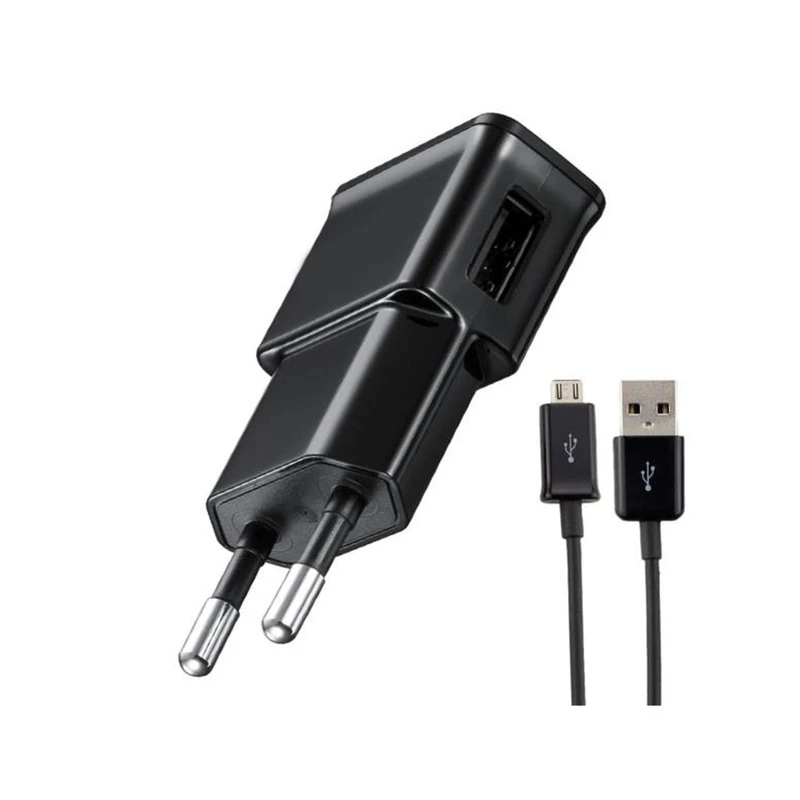 شارژر دیواری مدل ETA-U90EWE به همراه کابل تبدیل microUSB