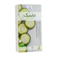 ماسک صورت لابراتوار نلا مدل خیار وزن 10 گرم بسته 6 عددی
