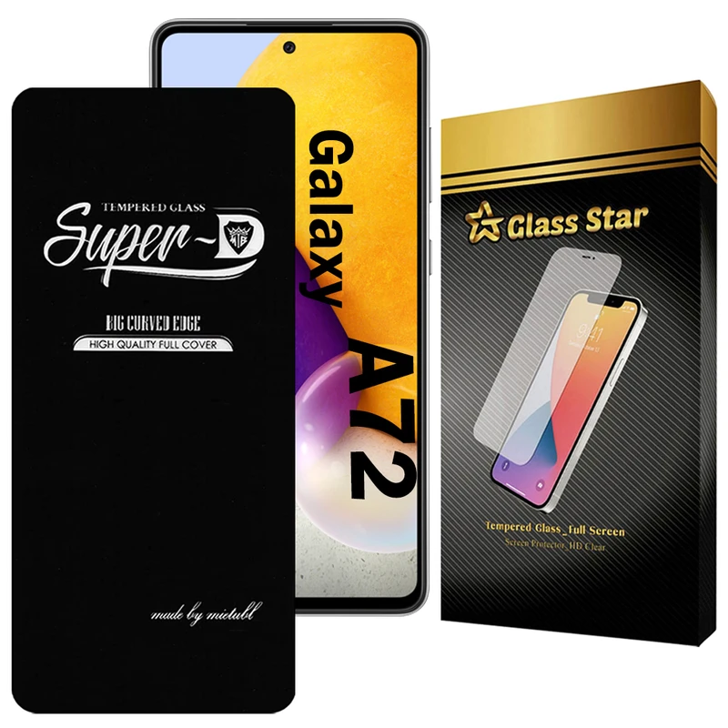 محافظ صفحه نمایش گلس استار مدل SUPERDNS مناسب برای گوشی موبایل سامسونگ Galaxy A72