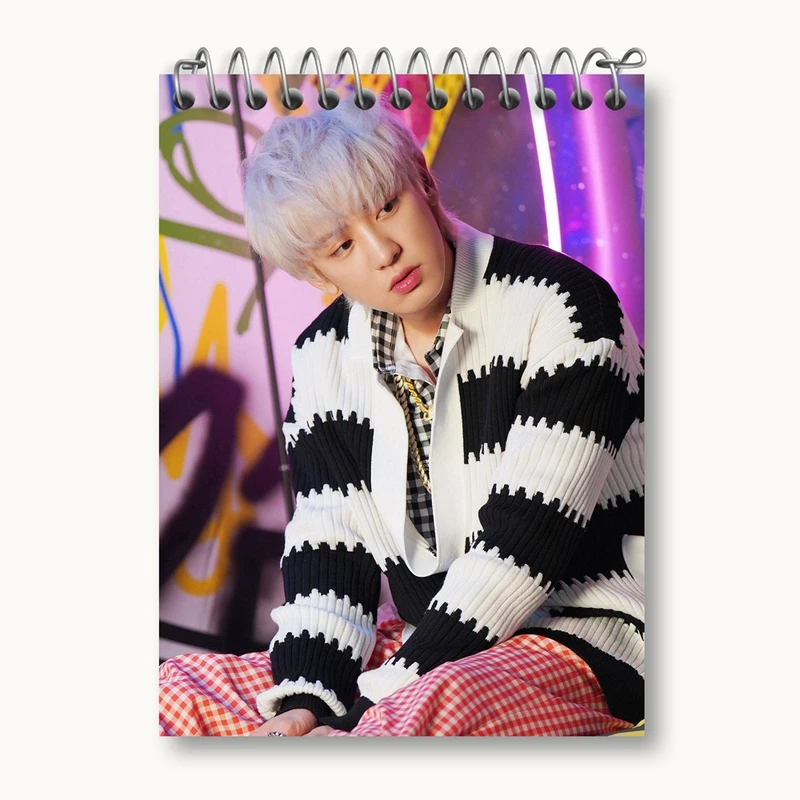 دفتر یادداشت 50 برگ خندالو مدل چانیول گروه اکسو EXO کد 16836