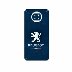 MAHOOT Peugeot-Logo Cover Sticker for Xiaomi Redmi Note 9T