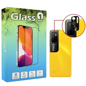 محافظ لنز دوربین گلس وان مدل Flz-01 مناسب برای گوشی موبایل شیائومی Poco M3 Pro