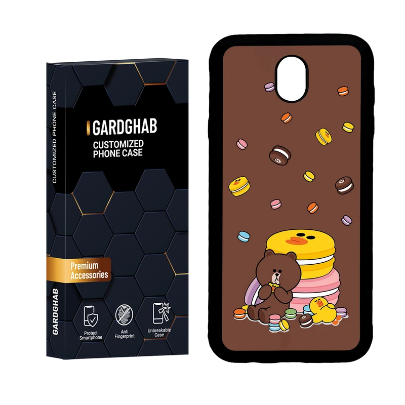 کاور گارد قاب مدل دور ژله ای فانتزی مناسب برای گوشی موبایل سامسونگ Galaxy J7 Pro