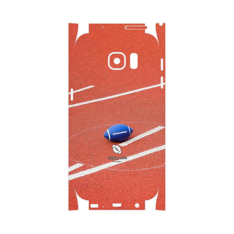 برچسب پوششی ماهوت مدل Rugby football-FullSkin مناسب برای گوشی موبایل سامسونگ Galaxy S7