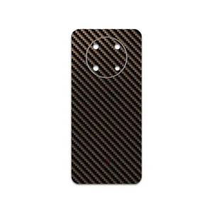 MAHOOT Glossy-Brown-Fiber Cover Sticker for Huawei Nova Y90