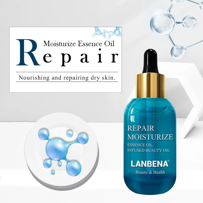 سرم پوست لنبنا مدل REPAIR MOISTURIZE حجم 15 میلی لیتر