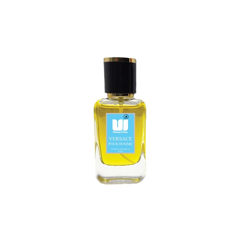 عطر جیبی مردانه ویکتوری ویژن مدل Versace Pour Homme با رایحه گرم حجم 30 میلی‌لیتر