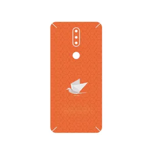 MAHOOT Minimalist origami bird Cover Sticker for Nokia 2.4