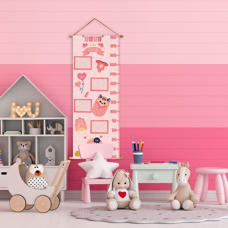 متر اندازه گیری کودک نی نی شادی طرح Baby Girl کد NS105