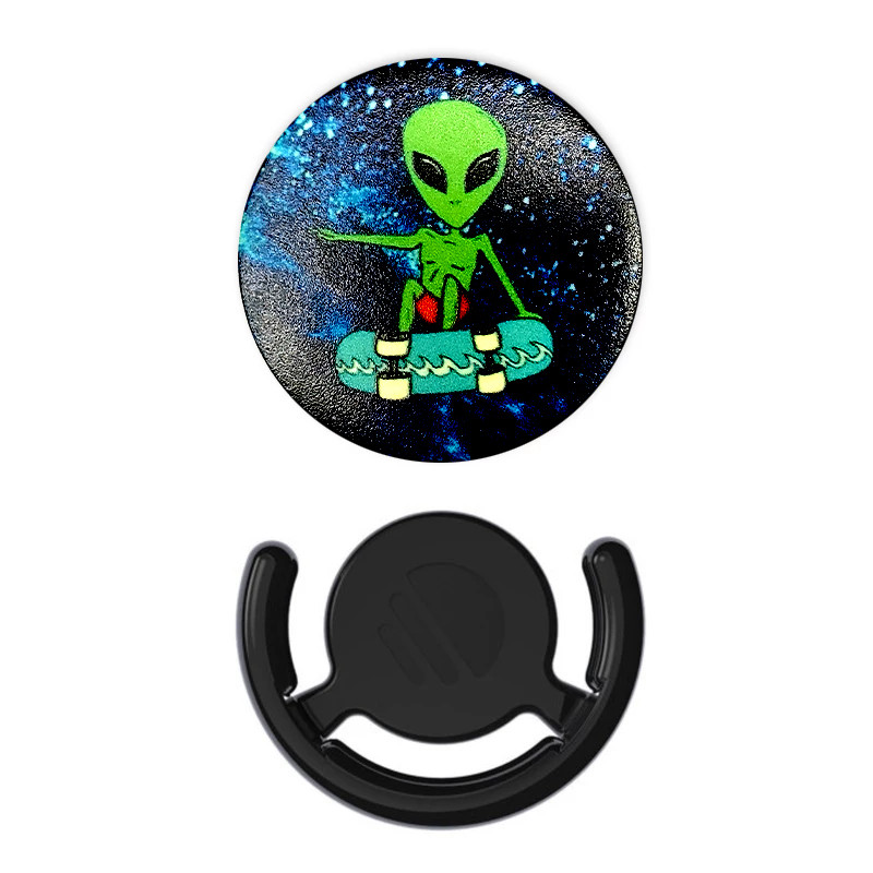 پایه نگهدارنده گوشی موبایل پاپ سوکت مدل آدم فضایی