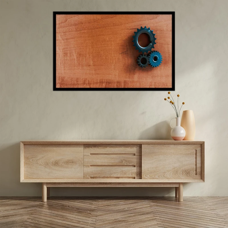 تابلو بکلیت طرح چرخ دنده مدل  B-bu2731