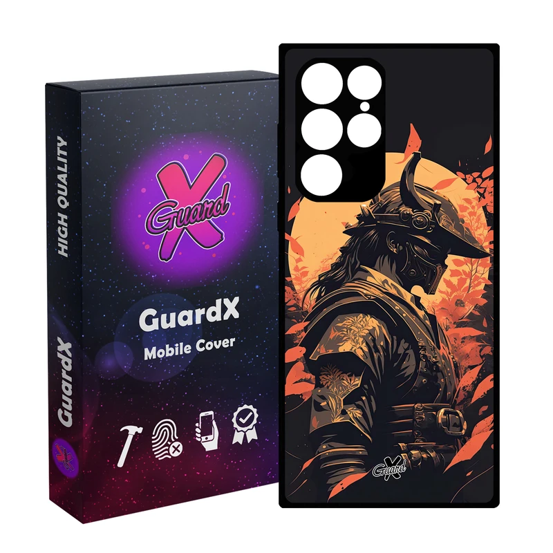 کاور گارد ایکس طرح Samurai مدل Glass10610 مناسب برای گوشی موبایل سامسونگ Galaxy S22 Ultra