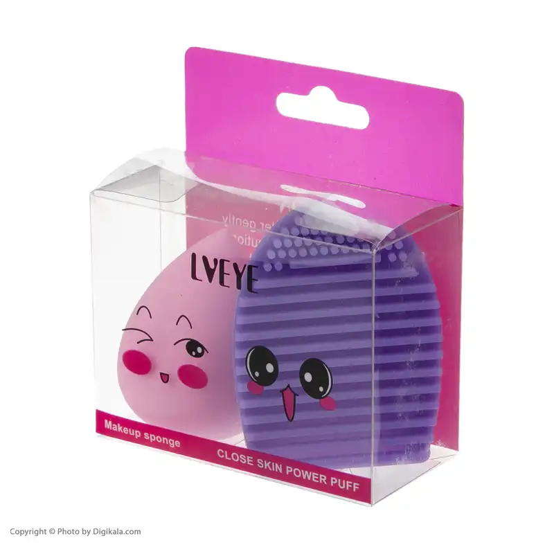 برس پاکسازی پوست لوی مدل lv1 به همراه پد آرایشی