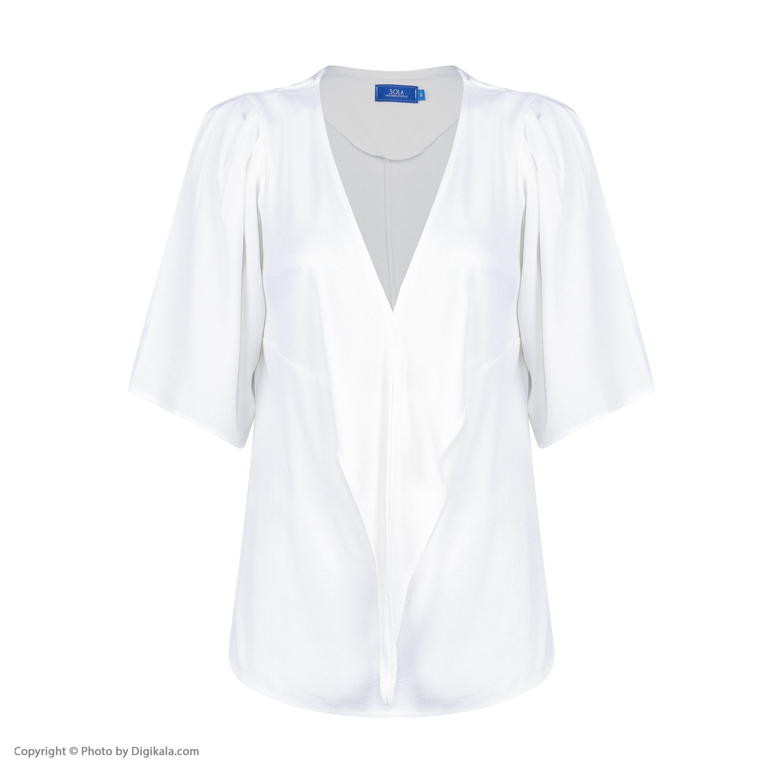 بلوز زنانه سولا مدل SL458600048-White -  - 2