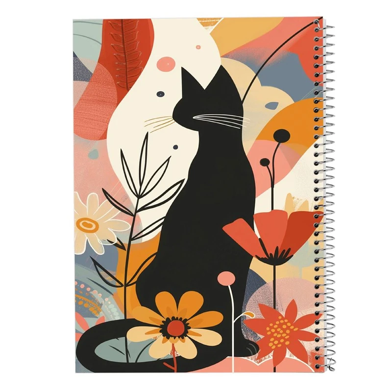 دفتر ژورنال نویسی 50 برگ مدوپد مدل نقطه ای طرح موجودات فانتزی کد DF17080