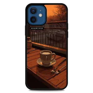 AKAM AMC-WA12M-COFFEE-11 Cover For Apple iPhone 12 Mini