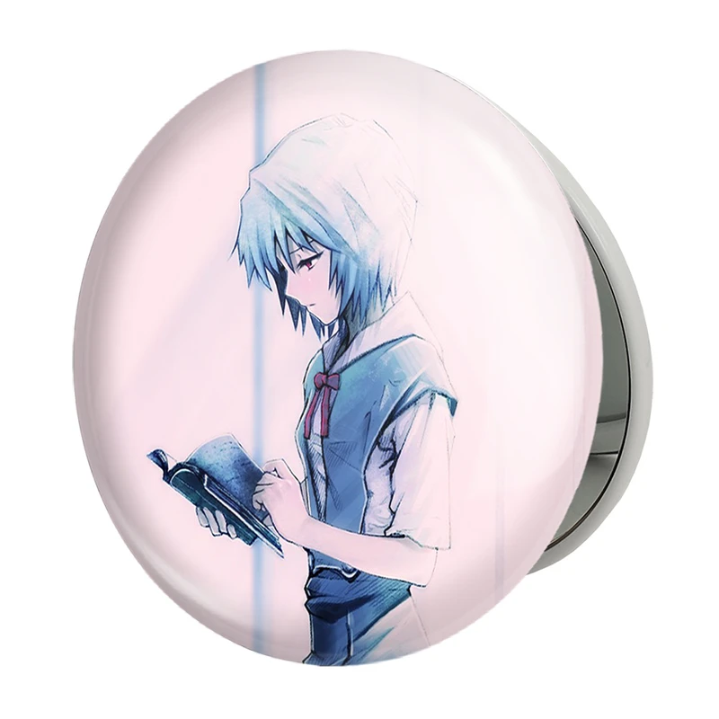 آینه جیبی خندالو طرح ری آیانامی انیمه اونگلیون مدل تاشو کد 13805 