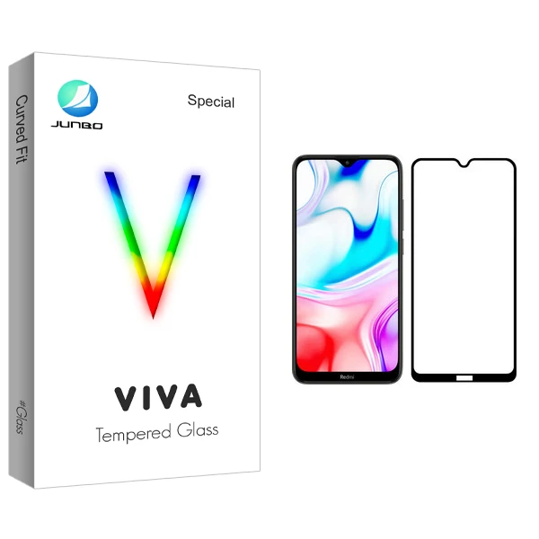 محافظ صفحه نمایش جانبو مدل Viva Glass مناسب برای گوشی موبایل شیائومی Redmi 8A