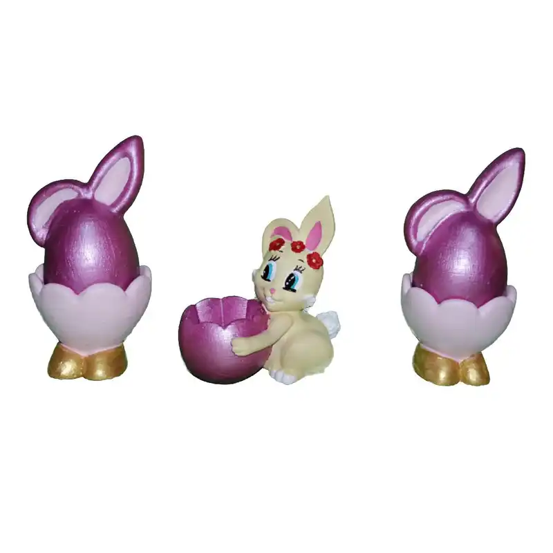 مجسمه مدل خرگوش کد AS1402 بسته 3 عددی