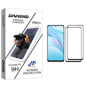 JF Diamond glass Screen Protector For Xiaomi Mi 10T Lite 5G Pack Of 2