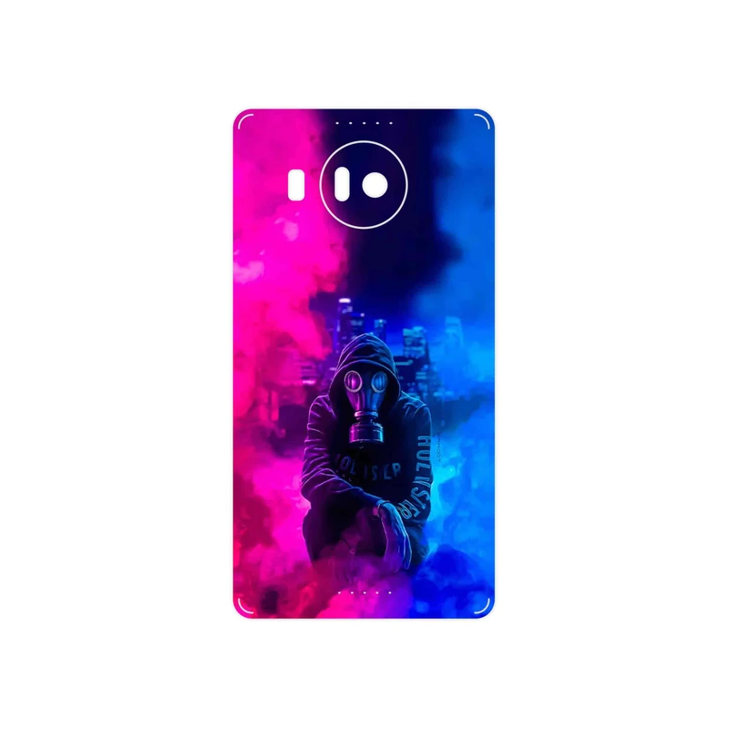برچسب پوششی ماهوت مدل Smoke Rainbow Digital Art 2 مناسب برای گوشی موبایل مایکروسافت Lumia 950 XL
