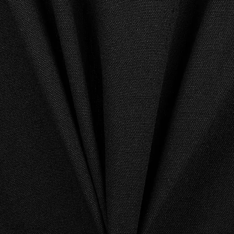 مانتو زنانه مدل کفتان رنگ مشکی