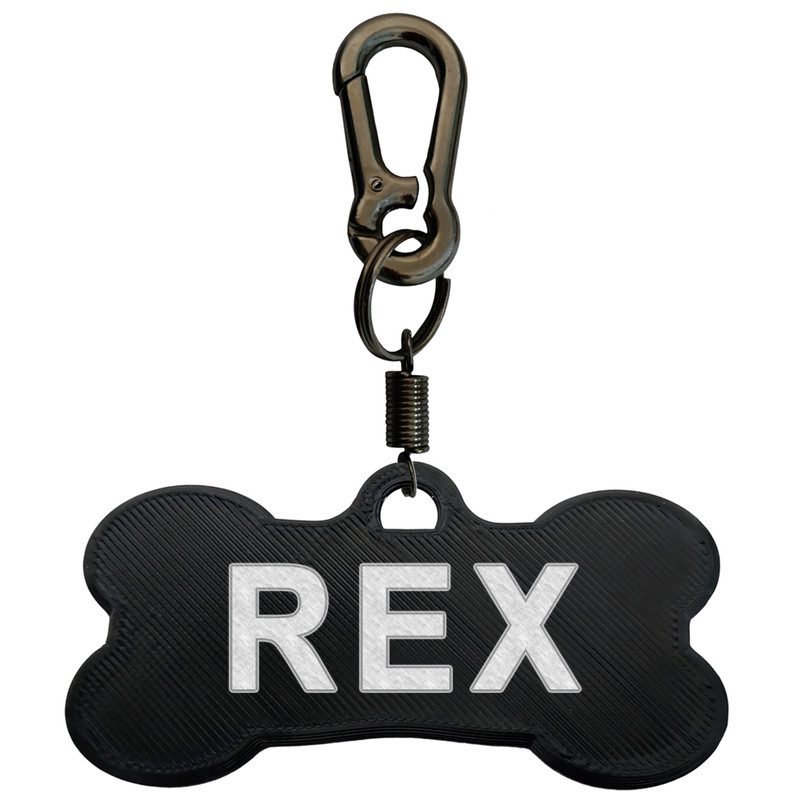 پلاک شناسایی سگ مدل REX