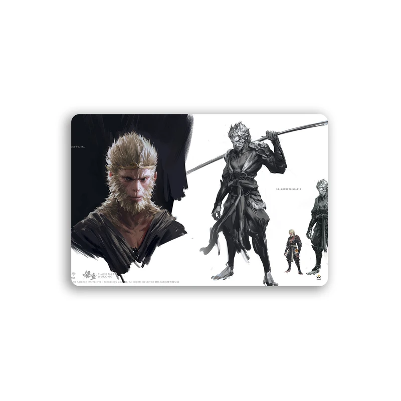 ماوس پد مخصوص بازی شادیت مدل wukong کد1491 سایز 37*24 سانتی متر