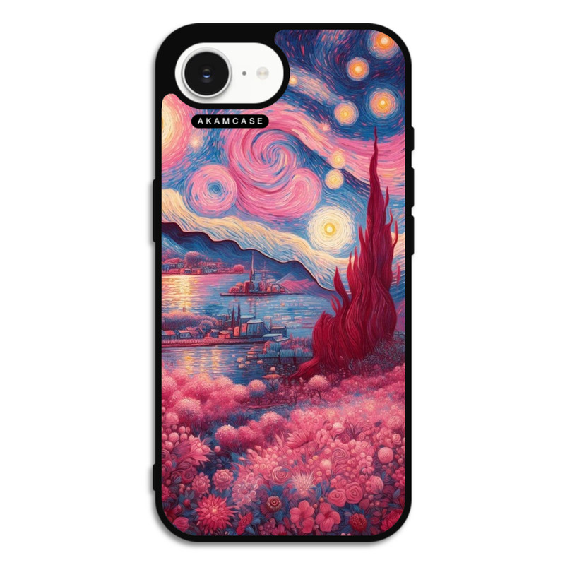 کاور آکام مدل AMC-WA16E-VANGOGH-15 مناسب برای گوشی موبایل اپل iPhone 16 E