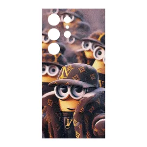 Remax cover sticker Leth model minion design suitable for Samsung Galaxy S24 Ultra mobile phone