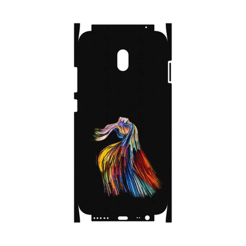 برچسب پوششی ماهوت مدل Rainbow Hair Digital Art-FullSkin مناسب برای گوشی موبایل شیائومی Redmi 8A