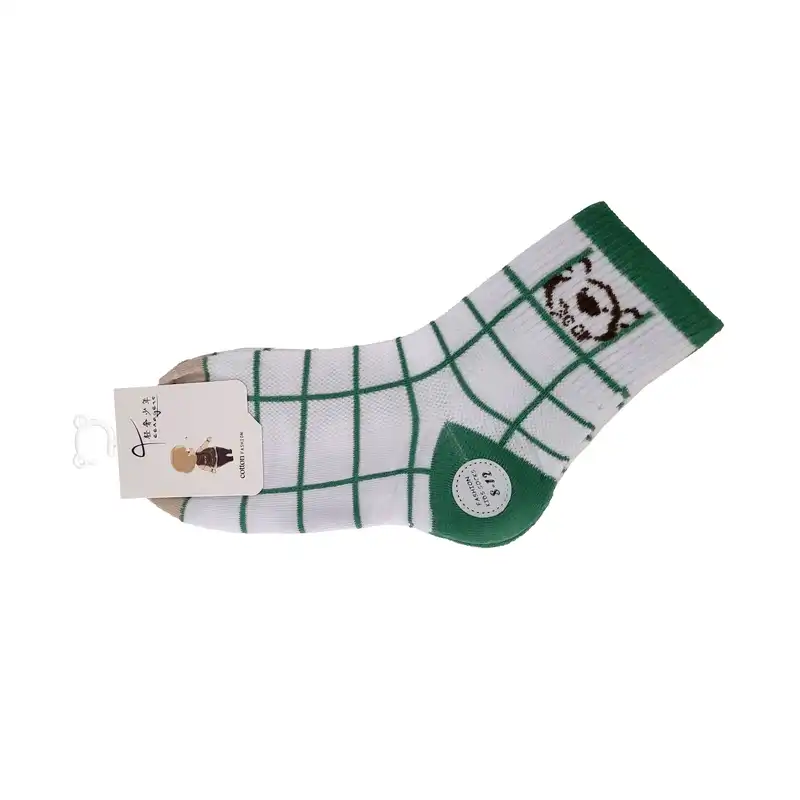 جوراب بچگانه مدل فانتزی کول کد 05048 بسته 2 عددی