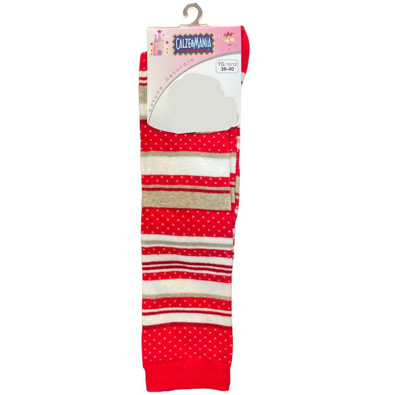 جوراب ساق بلند دخترانه سانتاگوستینو مدل 46946 لاکچری