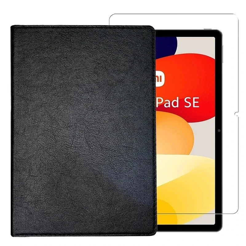 کیف کلاسوری مدل SE مناسب برای تبلت شیائومی Redmi Pad SE به همراه محافظ صفحه نمایش