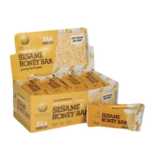 کنجد بار عسلی دلوکا - 20 گرم بسته 24 عددی